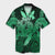 Hawaii Turtle Wave Polynesian Hawaiian Shirt - Hey Style Green Pastel - AH Unisex Black - Polynesian Pride