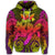 Hawaiian Turtle Wave Polynesian Hoodie Hey Style Pinky - Polynesian Pride