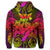 Hawaiian Turtle Wave Polynesian Hoodie Hey Style Pinky - Polynesian Pride