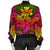 Hawaii Turtle Wave Polynesian Bomber Jacket - Hey Style Pinky - AH - Polynesian Pride