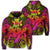 Hawaiian Turtle Wave Polynesian Hoodie Hey Style Pinky Unisex Art - Polynesian Pride