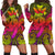 Hawaii Turtle Wave Polynesian Hoodie Dress - Hey Style Pinky - AH Black - Polynesian Pride