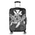 Hawaii Turtle Wave Polynesian Luggage Covers - Hey Style White - AH Black - Polynesian Pride