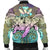 Hawaii Turtle Wave Polynesian Bomber Jacket - Hey Style Yellow - AH - Polynesian Pride