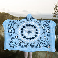 Hawaii Underwater Pattern Hooded Blanket - AH - Polynesian Pride