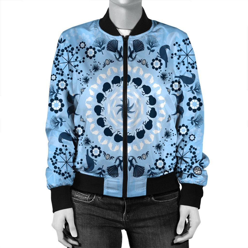 Hawaii Underwater Pattern Bomber Jacket - AH - Polynesian Pride