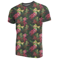 Hawaii Palm Leaves Pineapples Jungle Leaf T Shirt - Polynesian Pride