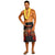Hawaii Polynesian Lavalava - Spirit Red Version One Size Black - Polynesian Pride