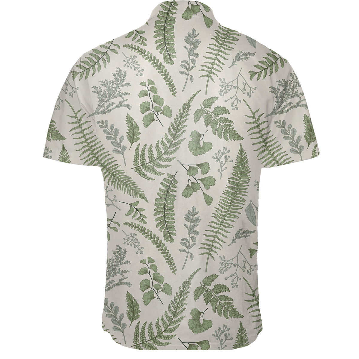 Hawaiian Shirt - Tropical Green Pattern Shirt - Polynesian Pride