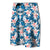 Hawaii Tropical Hibiscus Blue Board Shorts - Polynesian Pride