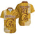 (Custom Personalised) Hawaii Mililani High School Hawaiian Shirt Tribal Kakau LT9 Yellow - Polynesian Pride