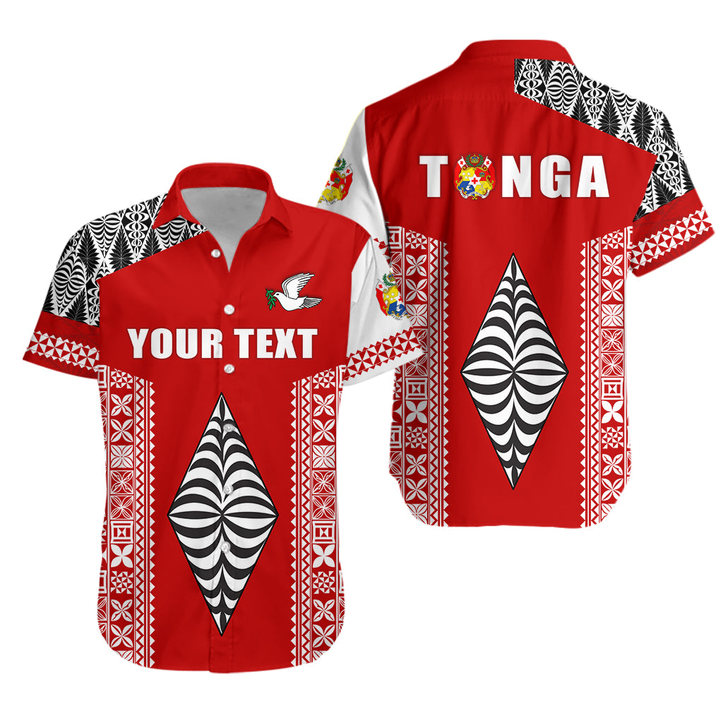 (Custom Personalised) Tonga Rugby Hawaiian Shirt - Mate Ma'a Tonga LT13 Unisex Red - Polynesian Pride