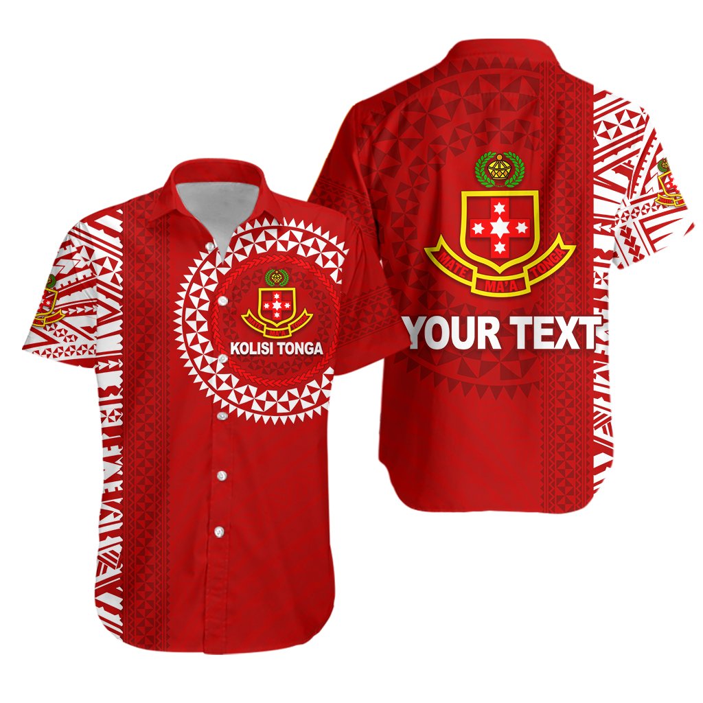 (Custom Personalised) Kolisi Tonga Hawaiian Shirt Newest Unisex Red - Polynesian Pride