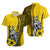 Hawaii King Kamehameha Matching Dress and Hawaiian Shirt Vibe Yellow Style LT6 - Polynesian Pride