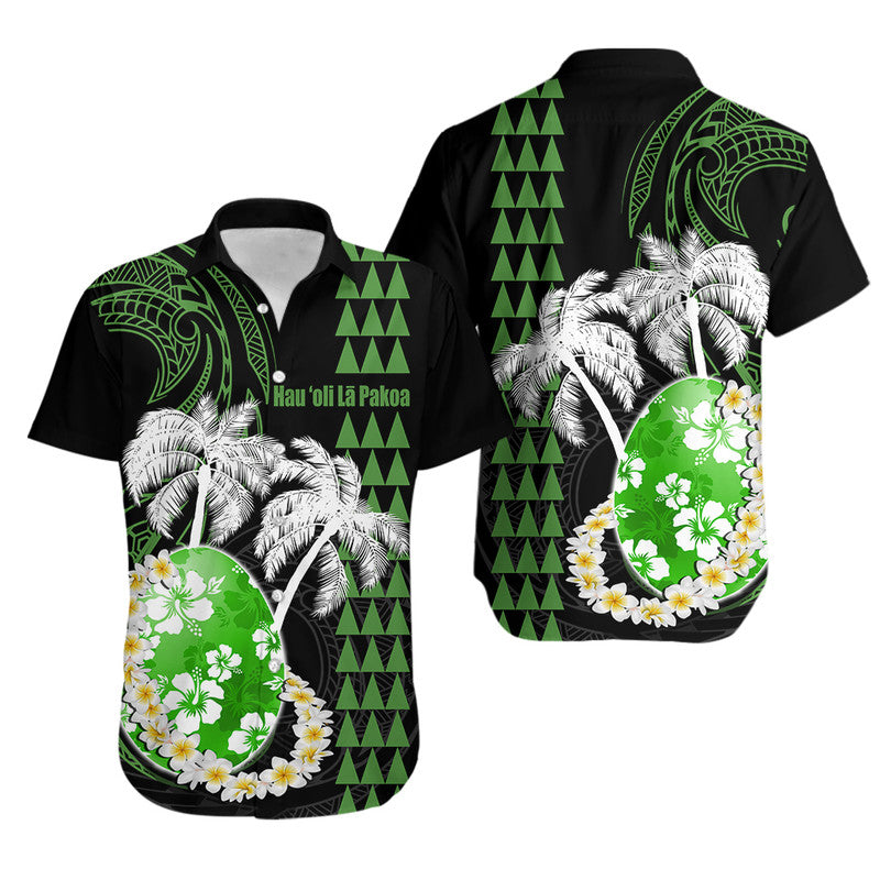 Happy Easter Hawaiian Shirt Mix Kakau No.2 LT6 Black - Polynesian Pride