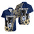 Custom Guam Chamorro Matching Hawaiian Shirt and Dress Blue Style LT6 - Polynesian Pride