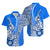 Hawaiian Shark Polynesian Hawaiian Shirt Vibe Blue Style LT6 Blue - Polynesian Pride