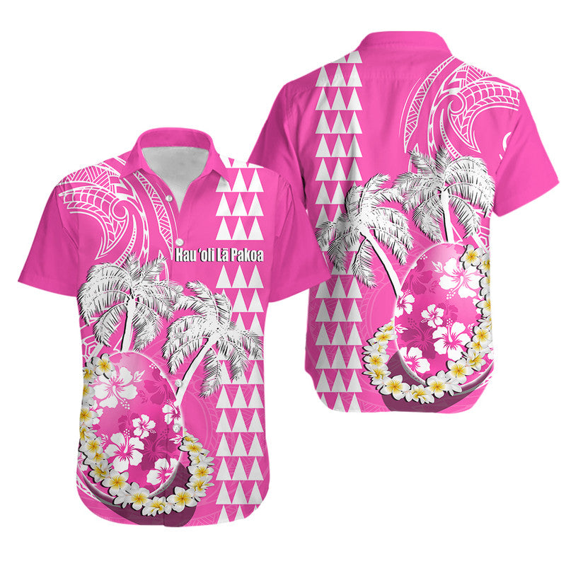 Happy Easter Hawaiian Shirt Mix Kakau No.7 LT6 Pink - Polynesian Pride