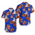 Hawaiian Shirt - Hawaii Summer Hula Girl No.7 LT6 Unisex Blue - Polynesian Pride