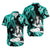 Hawaii Summer Colorful Hula Girl Hawaiian Shirt Turquesa LT6 Unisex Green - Polynesian Pride