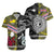 Polynesian Matching Hawaiian Shirt and Dress New Zealand Niue Together Black LT8 - Polynesian Pride