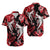 Hawaii Summer Colorful Shark Hawaiian Shirt Red LT6 Unisex Red - Polynesian Pride