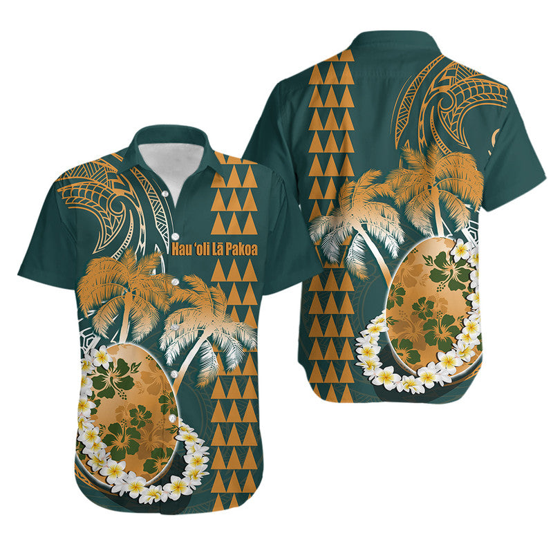 Happy Easter Hawaiian Shirt Mix Kakau No.9 LT6 Green - Polynesian Pride