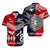 Polynesian Matching Hawaiian Shirt and Dress New Zealand Tonga Together Purple LT8 - Polynesian Pride