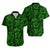 Aloha Hawaii Flowers Summer Hawaiian Shirt LT6 Unisex Green - Polynesian Pride