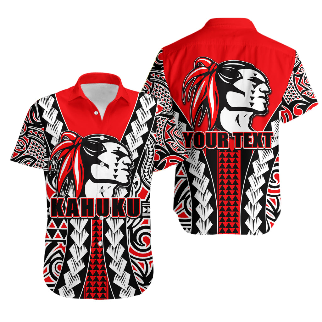 (Custom Personalised)Hawaii Kahuku High & Intermediate School Hawaiian Shirt No.2 LT6 Unisex Red - Polynesian Pride