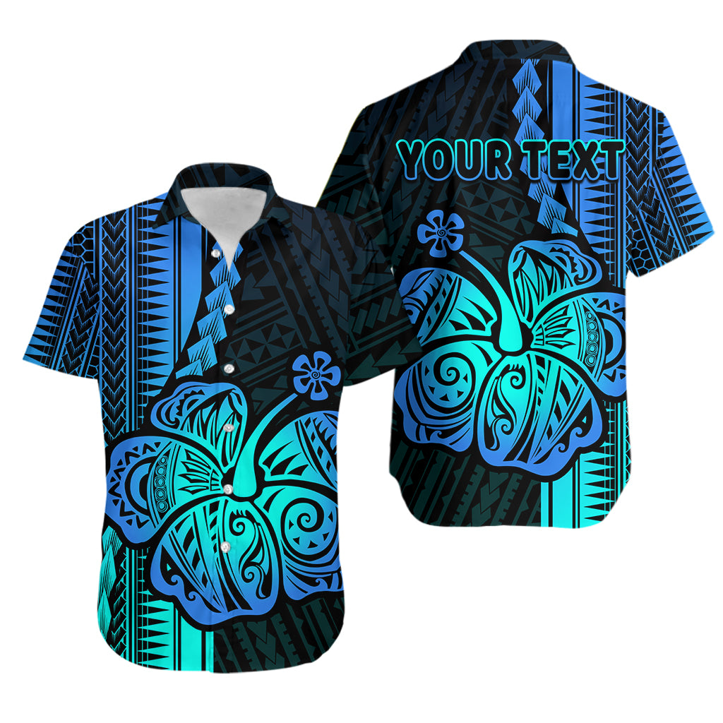 (Custom Personalised)Polynesian Hibiscus Hawaiian Shirt Hawaiian Style No.2 LT6 Unisex Green - Polynesian Pride