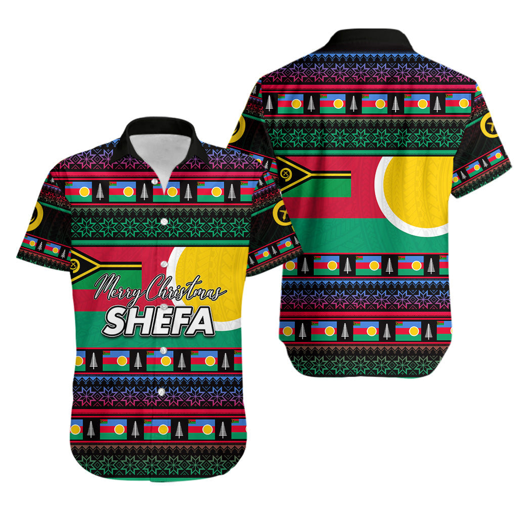 Shefa Province Hawaiian Shirt Of Vanuatu Christmas LT6 Unisex Red - Polynesian Pride