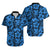 Aloha Hawaii Flowers Summer Hawaiian Shirt LT6 Unisex Blue - Polynesian Pride