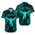 (Custom Personalised) Ophiuchus Zodiac Polynesian Hawaiian Shirt Unique Style - Turquoise LT8 - Polynesian Pride