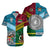 Vanuatu And Fiji Hawaiian Shirt Together - Bright Color LT8 Unisex Red - Polynesian Pride