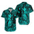 Hawaii Pineapple Polynesian Hawaiian Shirt Unique Style - Turquoise LT8 - Polynesian Pride