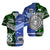 Custom Polynesian Matching Hawaiian Shirt and Dress Samoa New Zealand Together Green LT8 - Polynesian Pride