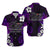 Custom Matching Hawaiian Shirt and Dress Polynesian Fathers Day I Love You In Every Universe Purple LT8 - Polynesian Pride