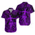 Hawaii Hula Girl Polynesian Matching Dress and Hawaiian Shirt Matching Couples Outfit Unique Style Purple LT8 - Polynesian Pride