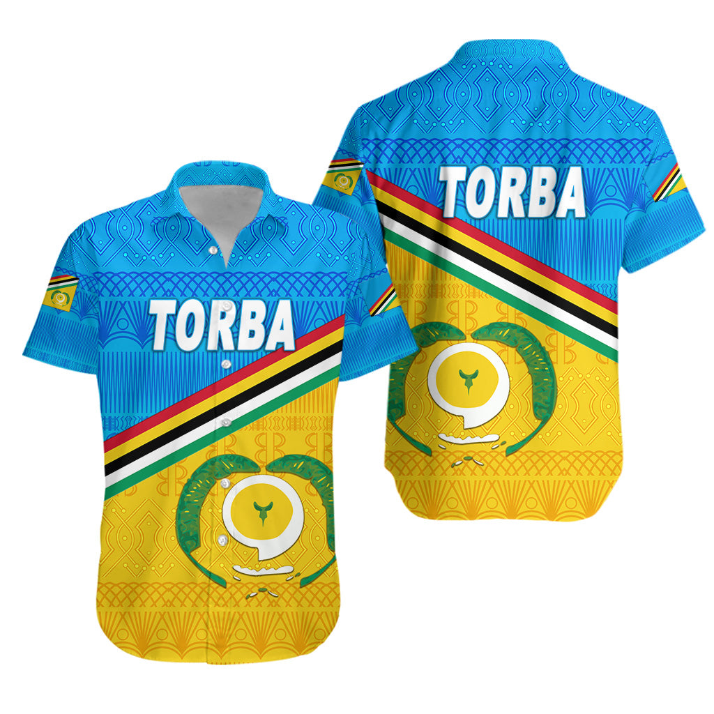 Torba Province Hawaiian Shirt Vanuatu Pattern Traditional Style LT8 Unisex Blue - Polynesian Pride