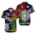 Polynesian Matching Hawaiian Shirt and Dress Vanuatu New Zealand Together Purple LT8 - Polynesian Pride