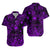 Hawaii Surfing Polynesian Matching Dress and Hawaiian Shirt Matching Couples Outfit Unique Style Purple LT8 - Polynesian Pride