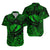 Hawaii State Fish: Humuhumu Nukunuku Apuaa Polynesian Matching Dress and Hawaiian Shirt Matching Couples Outfit Unique Style Green LT8 - Polynesian Pride