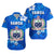 Manu Samoa Rugby Hawaiian Shirt Unique Vibes Coat Of Arms - Full Blue Unisex Blue - Polynesian Pride