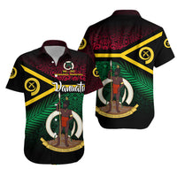 Vanuatu Special Independence Anniversary Hawaiian Shirt Original Flag Style LT8 Unisex Black - Polynesian Pride