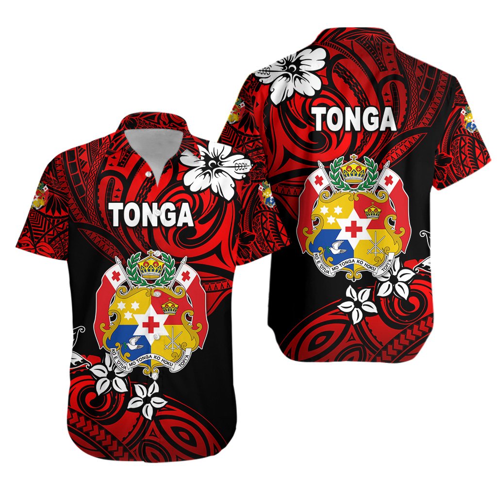 Mate Ma'a Tonga Rugby Hawaiian Shirt Polynesian Unique Vibes - Red Unisex Red - Polynesian Pride