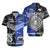 Custom Polynesian Matching Hawaiian Shirt and Dress Samoa New Zealand Together Black LT8 - Polynesian Pride