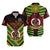 (Custom Personalised) Vanuatu Special Independence Anniversary Hawaiian Shirt Creative Style - Gradient Red LT8 Unisex Red - Polynesian Pride