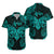 Aries Zodiac Polynesian Hawaiian Shirt Unique Style - Turquoise LT8 - Polynesian Pride