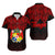 Tonga Hawaiian Shirt Ngatu Black And Red Style LT6 Unisex Red - Polynesian Pride